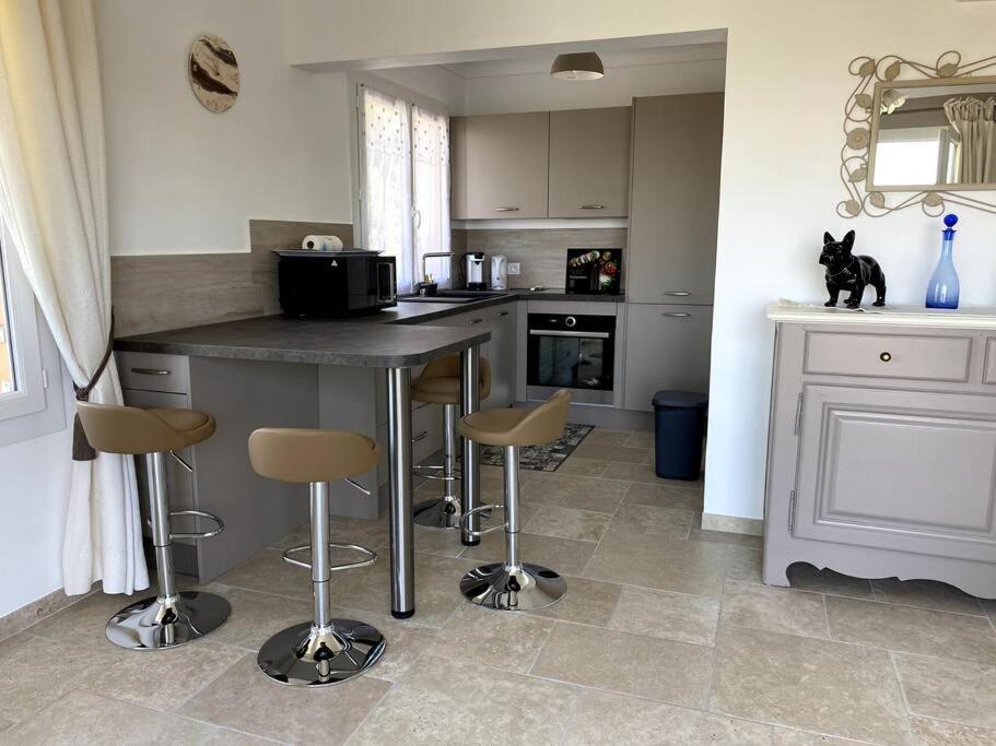 Agréable appartement vue mer Les Issambres Extérieur photo